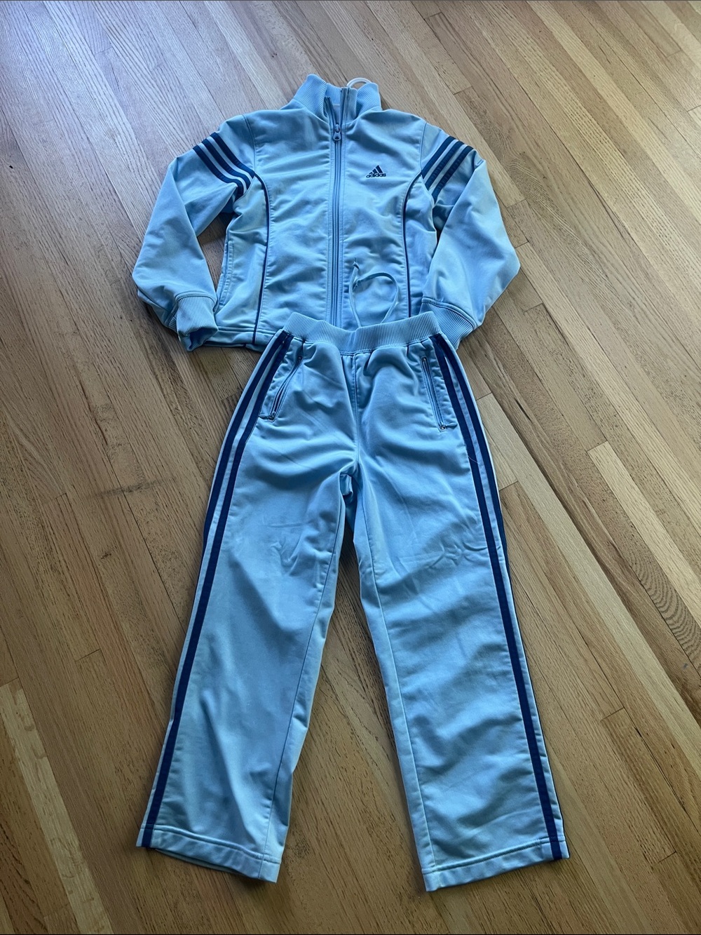 adidas Blue Tracksuit, 7/8